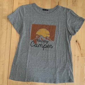 “Happy Camper” boutique graphic tee